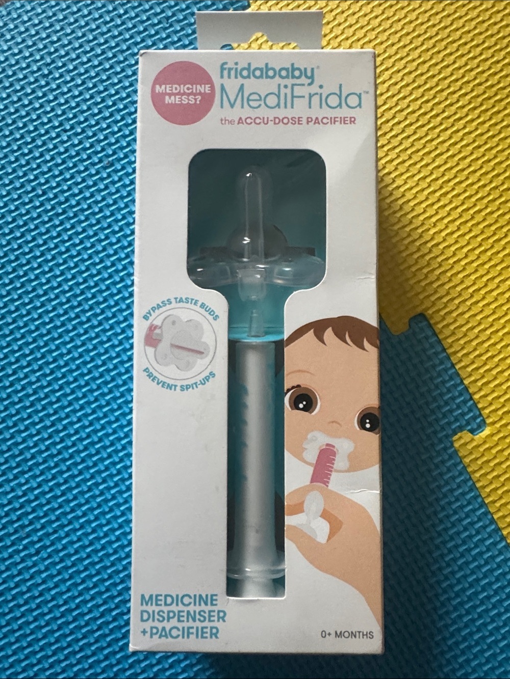 fridababy MediFrida Teal Medicine Dispenser Pacifier